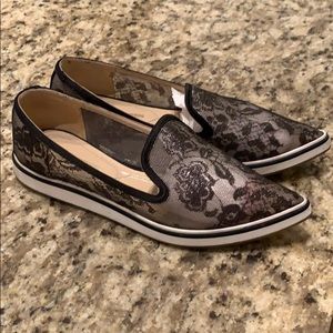 Nicholas Kirkwood Flatform Lace Shoes